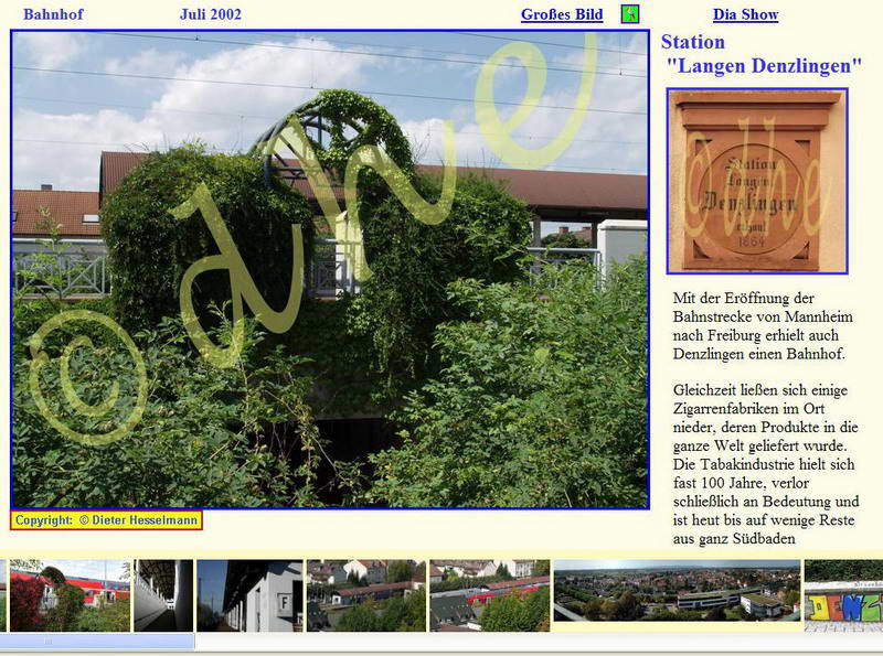 Aufbau der Bildthemen